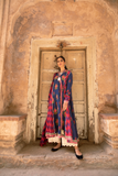 Zaha Indian Bloom Dress & Dupatta
