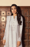 Zaha White Silk Suit