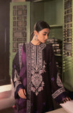 Zaha Purple Silk Suit
