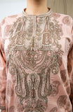 Limelight Skin Embroidered Jacquard Shirt